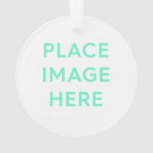 Ornement acrylique, Cercle (dos)