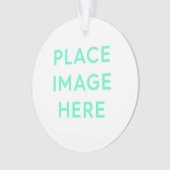 Ornement acrylique, Cercle (devant)