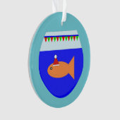 Ornement acrylique de la fête de Noël (devant)