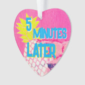 Ornement acrylique de plage (devant)