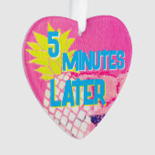 Ornement acrylique de plage (devant)