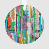 Ornement acrylique de Rocket Man (dos)