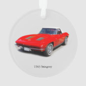 Ornement acrylique de Stingray 1963 (dos)