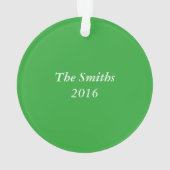 Ornement acrylique des jambes d'elfe de Noël (dos)