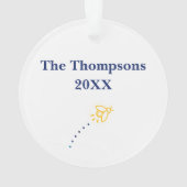 Ornement acrylique des nuits de lucioles (dos)