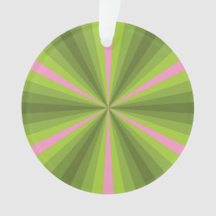 Ornement acrylique d'illusion de printemps
