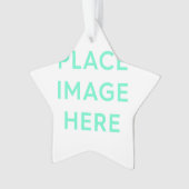 Ornement acrylique étoile (devant)