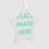 Ornement acrylique étoile (devant)