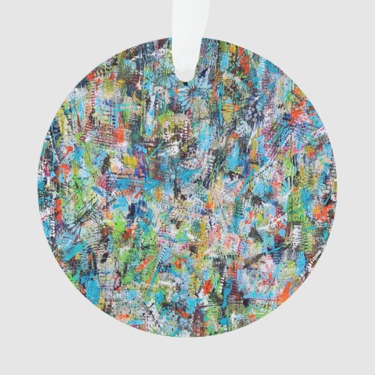 Ornement acrylique éveillé (devant)