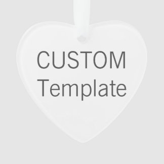 Ornement acrylique fait sur commande d'arbre de