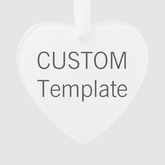 Ornement acrylique fait sur commande d'arbre de (devant)