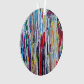 Ornement acrylique Fireworks (devant)