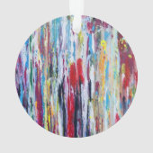 Ornement acrylique Fireworks (dos)