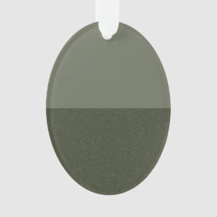 Ornement acrylique fractionné horizontal de mousse