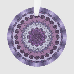 Ornement Acrylique Mandala Vent