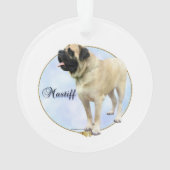Ornement acrylique Mastiff (dos)