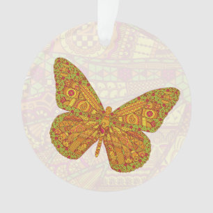 Ornement acrylique monarque indien