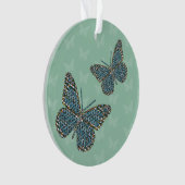 Ornement acrylique monarque marocain (devant)