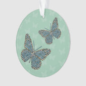 Ornement acrylique monarque marocain (devant)