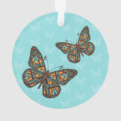 Ornement acrylique monarque ukrainien (dos)