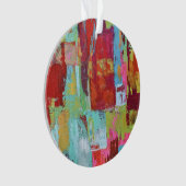 Ornement acrylique pour fille de travail (devant)