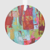 Ornement acrylique pour fille de travail (dos)