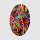 Ornement acrylique ripple (devant)