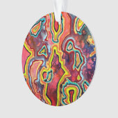 Ornement acrylique ripple (devant)