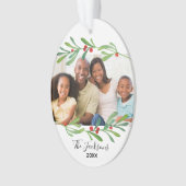 Ornement acrylique simple des baies | (devant)