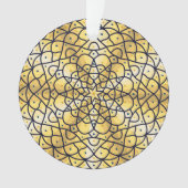 Ornement acrylique solaire céleste (devant)