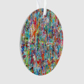 Ornement acrylique temps père (devant)