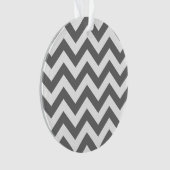 Ornement acrylique tendance Chevron (devant)