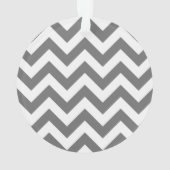 Ornement acrylique tendance Chevron (dos)