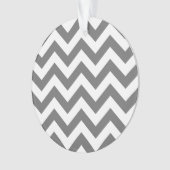 Ornement acrylique tendance Chevron (devant)