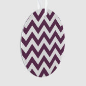 Ornement acrylique tendance Chevron (devant)