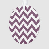 Ornement acrylique tendance Chevron (devant)