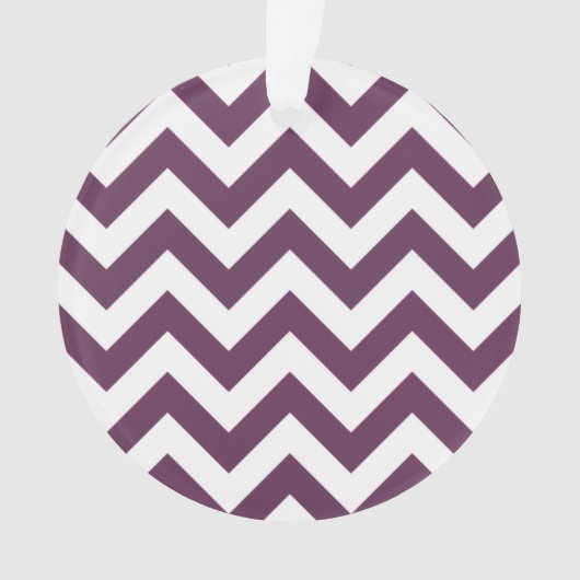 Ornement acrylique tendance Chevron (devant)