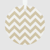 Ornement acrylique tendance Chevron (dos)