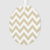 Ornement acrylique tendance Chevron (devant)
