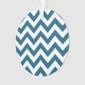 Ornement acrylique tendance Chevron (devant)