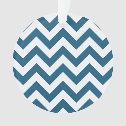 Ornement acrylique tendance Chevron (devant)