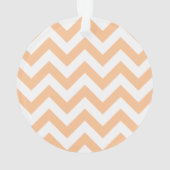 Ornement acrylique tendance Chevron (dos)