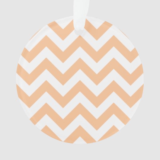 Ornement acrylique tendance Chevron (devant)