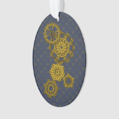 Ornement acrylique tissé (devant)