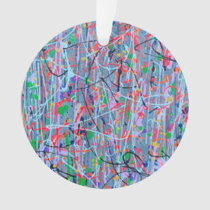 Ornement acrylique tordu