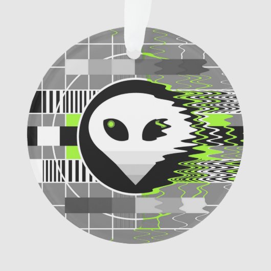 ornement acrylique TV Alien (devant)
