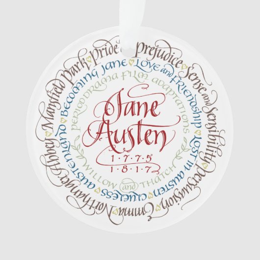 Ornement - adaptations de drame de période de Jane (devant)