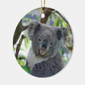 Ornement adorable de Noël de koala de bébé (Gauche)