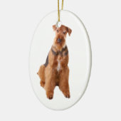 Ornement Airedale Terrier (Gauche)