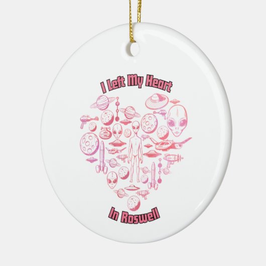 Ornement Alien Roswell (Gauche)